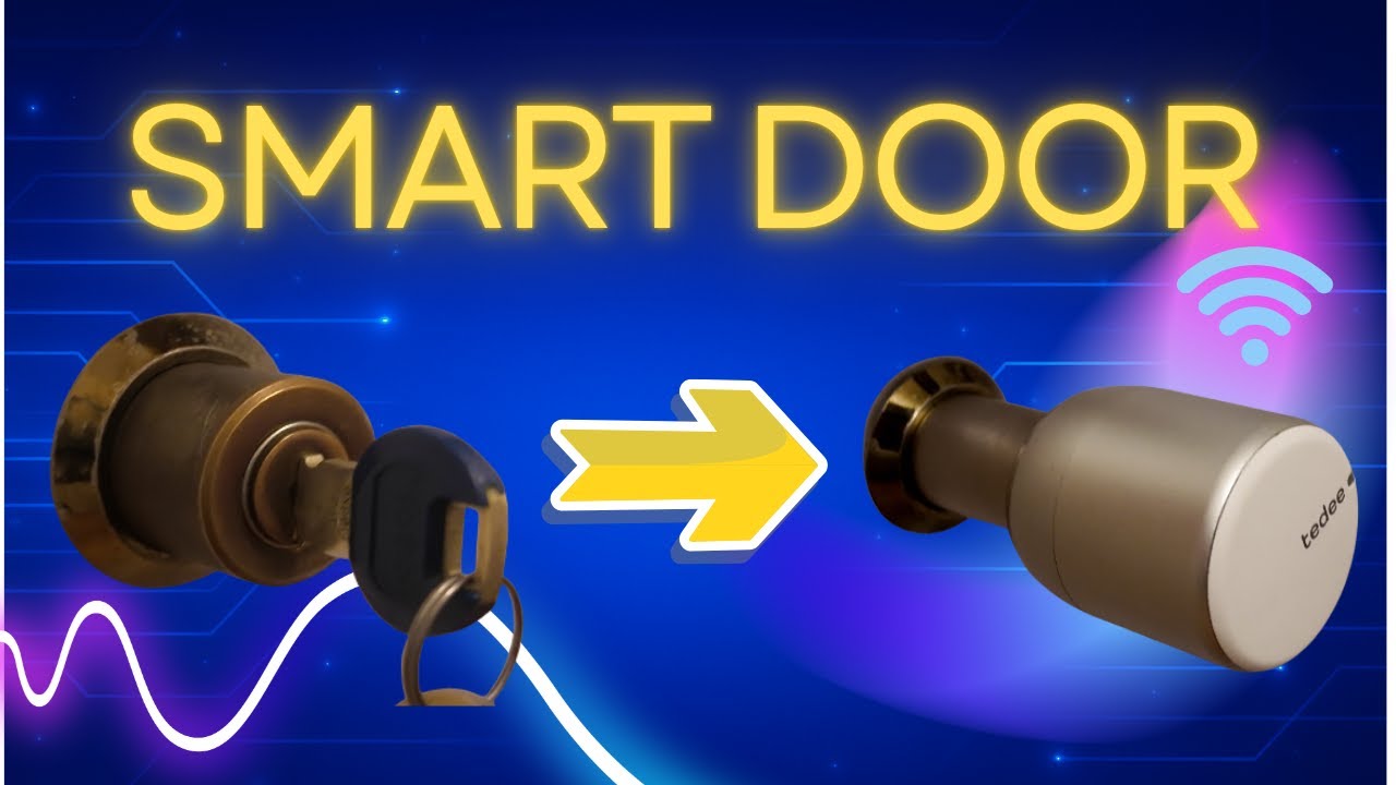 Convierto una Puerta FICHET en una Smart-Door del FUTURO (Nadie te había enseñado ESTO