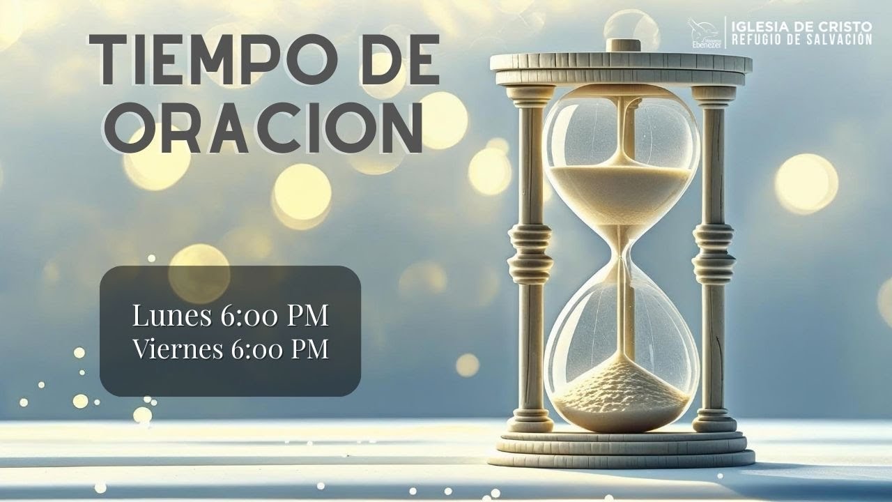 Tiempo de oración.