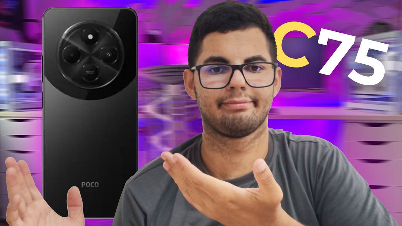 POCO C75 não é tudo isso que FALAM!