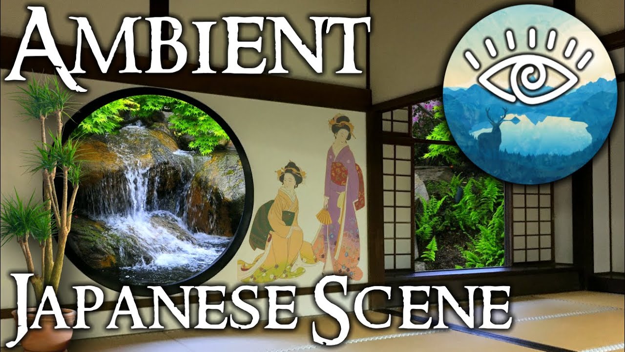 Ambient Relaxing Scene - Japanese Traditional 4K