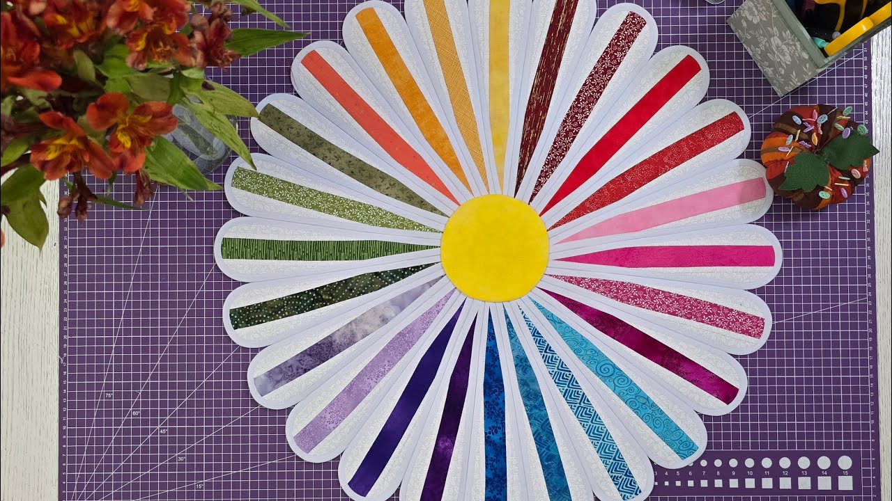 Patchwork tutorial:the most beautiful Fashion accessory quilt you can make with your fabrics