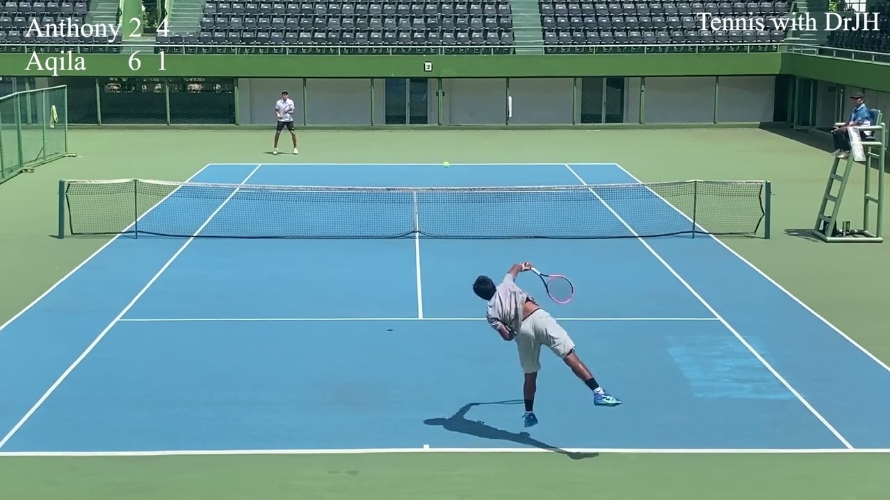 Seleksi Davis Cup | Anthony Susanto vs Reynaldi Aqila 2-6, 6-1, 6-3