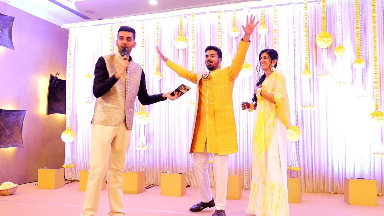 Anchor for Wedding | Haldi Anchoring Games | Haldi Anchoring Script| Wedding Anchor | Aman Malhotra