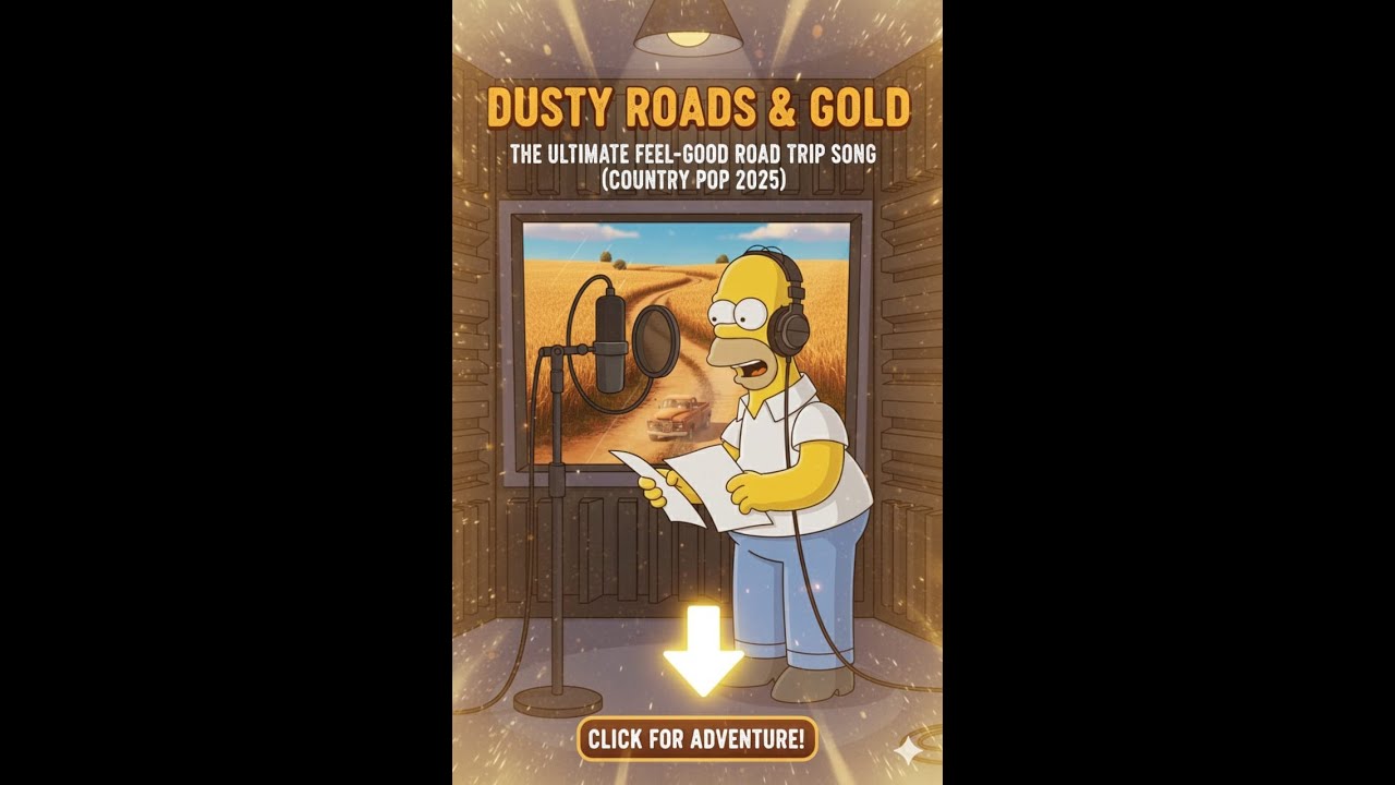 The Ultimate Feel-Good Road Trip Song of 2025! 🌻 Dusty Roads & Gold