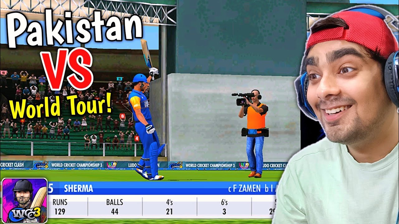 Rohit 129(44)* Vs PAKISTAN! INDIA World Tour WCC 3 2024