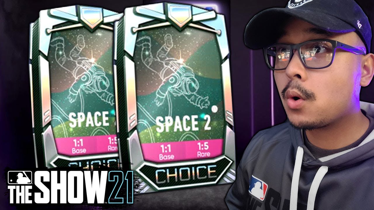 Opening BOTH Space 2 Choice Packs! Multiple Diamonds! MLB The Show 21 Pack Opening