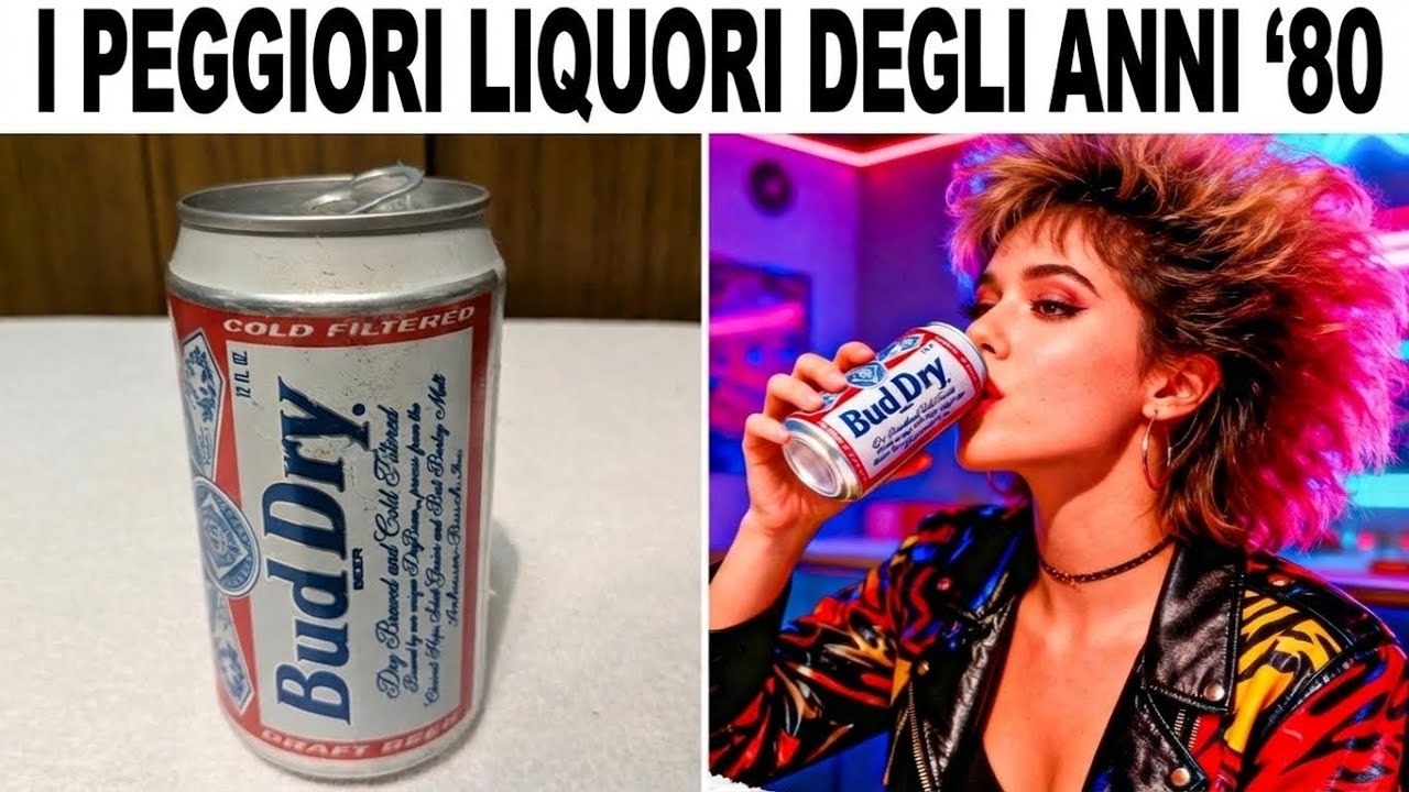10 Marchi di Alcol degli Anni 1980 Che Sono Falliti Miseramente!