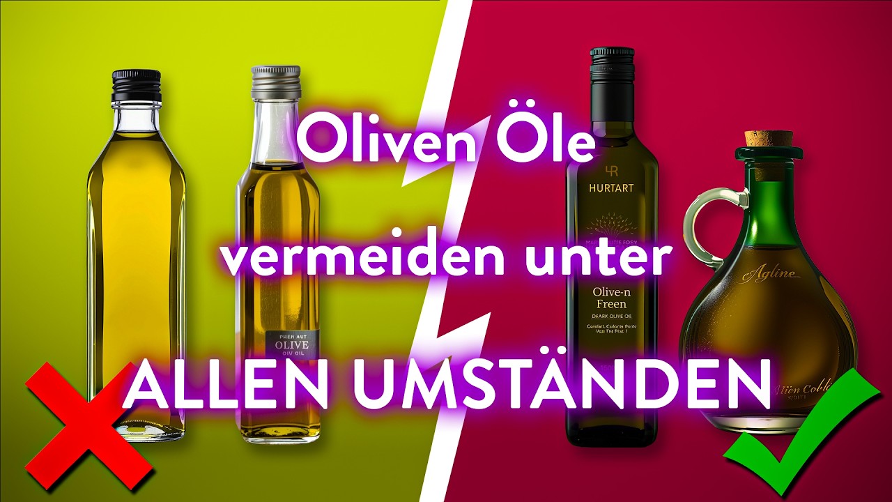MEIDE diese 5 Oliven Öl Marken in Deutschland (Sie sind nicht das was du denkst)