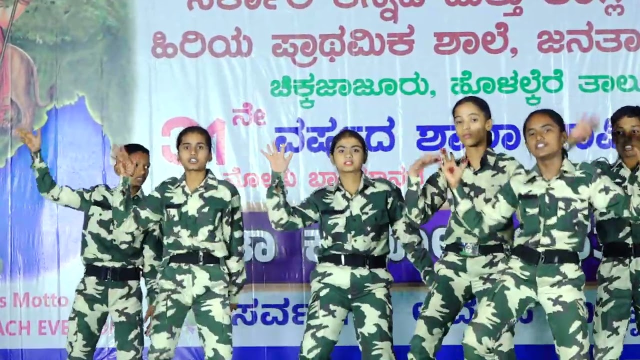 Janathotsava 2026. Military dance about OPERATION SINDOOR 