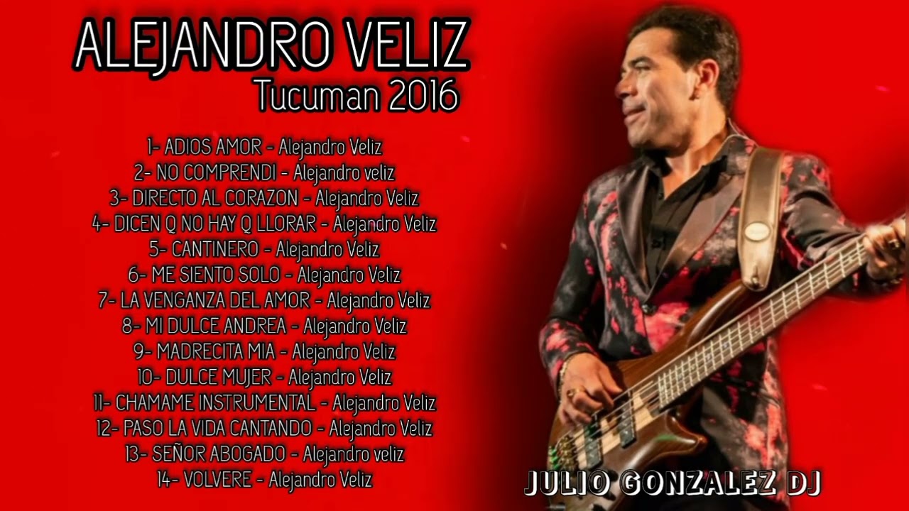 ✖️Viernes Retro / Alejandro Veliz / Vivo Tucuman 2016 || JULIO GONZALEZ DJ