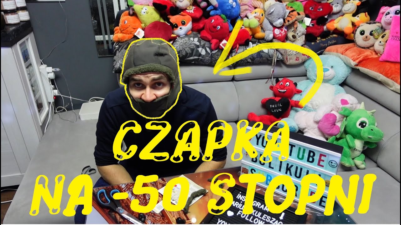 Vlog 118: Czapka na mr&oacute;z minus 50 stopni Celcjusza! Test bolero truskawkowego.