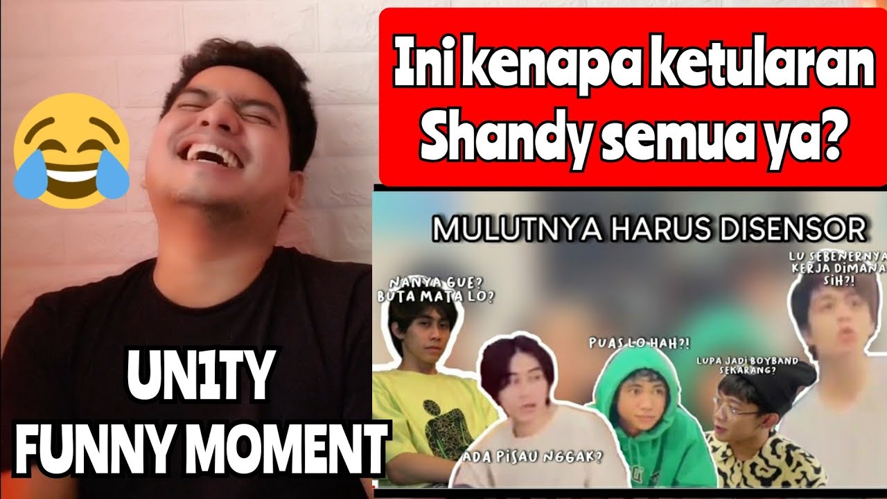 Reaction UN1TY FUNNY MOMENT | NGAKAK BANGET LIAT KELAKUAN MEREKA