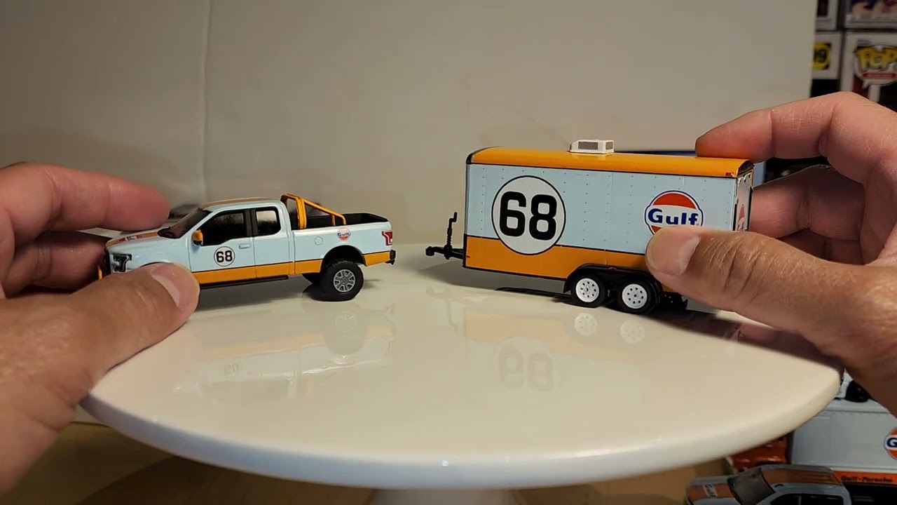 My Gulf Collection -1/64 - Episode 6- Appendix - Complete Hitch and Tow, ruck and Trailer, Transport