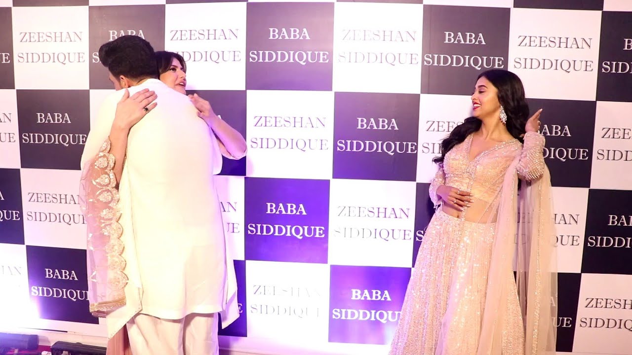 Karan Kundra Hugs Tightly to Zarin Khan in Front of GF Tejaswi Prakash at Baba Siddiqui Iftaar Party