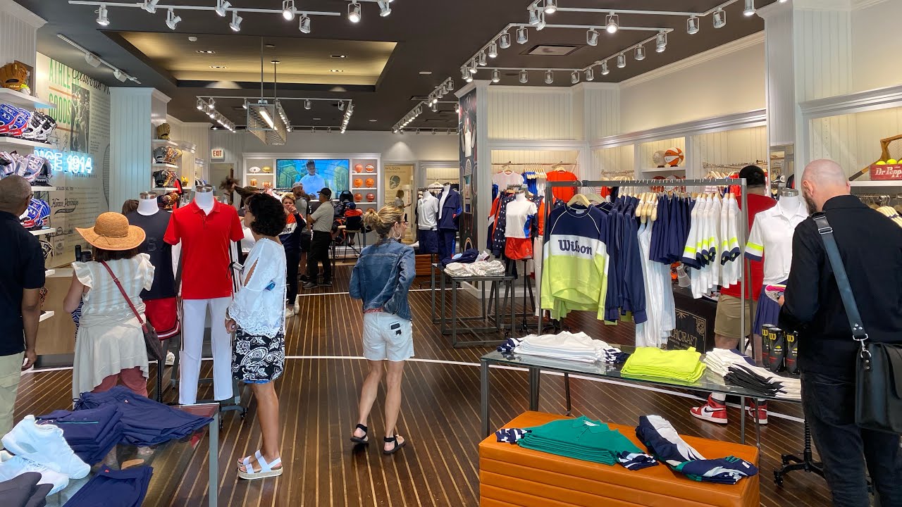 Wilson's Sporting Goods First Retail Store Ever In Chicago's Gold Coast On Rush Street