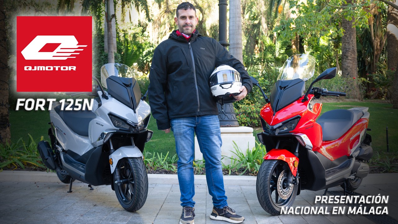 La nueva referencia entre los escúteres GT urbanos: ¡nuevo QJ Motor Fort 125N! Teconología y precio