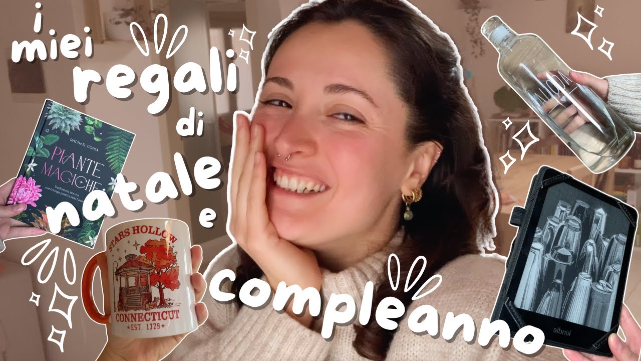 I MIEI REGALI DI NATALE E COMPLEANNO!!