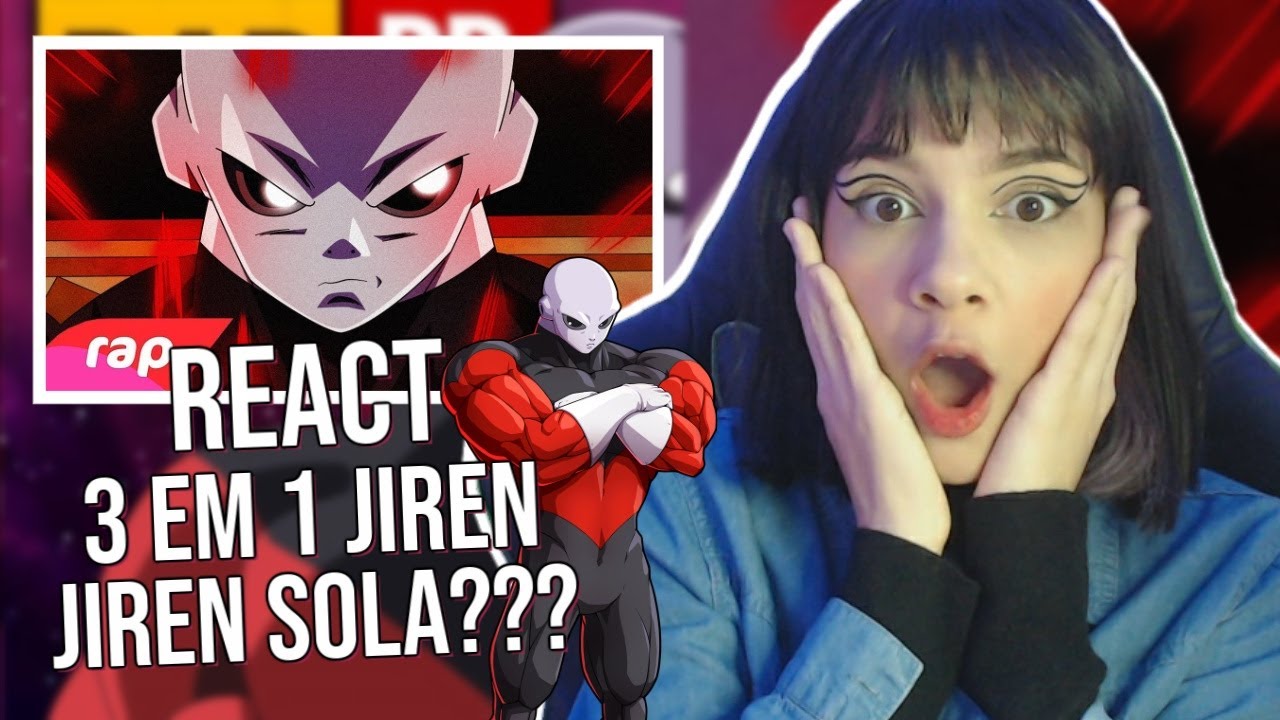 (REACT 3 em 1) - RAPS DO JIREN - MAIS FORTE QUE UMA DIVINDADE (DBS) - (VG Beats/7Minutoz/Tauz)