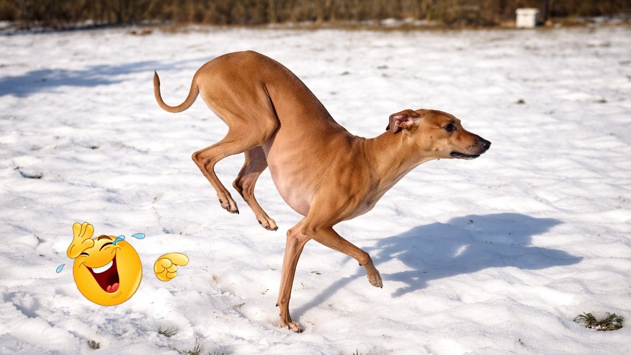 Dogs in the snow!🐶 Try Not To Laugh 🤣 Best Of The Funny Animal Videos
