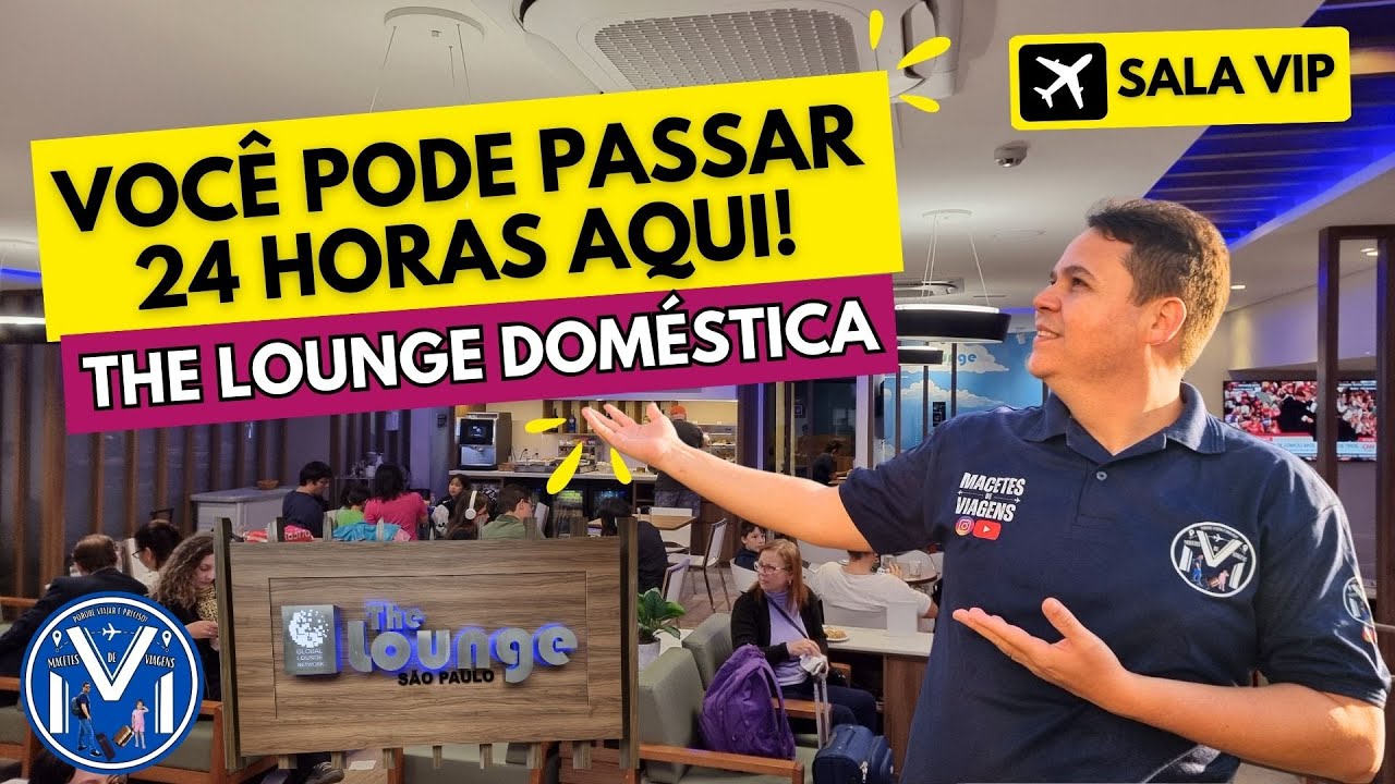 THE LOUNGE SÃO PAULO DOMÉSTICA: UMA SALA VIP DIFERENCIADA NO TERMINAL 2 DO AEROPORTO DE GUARULHOS!