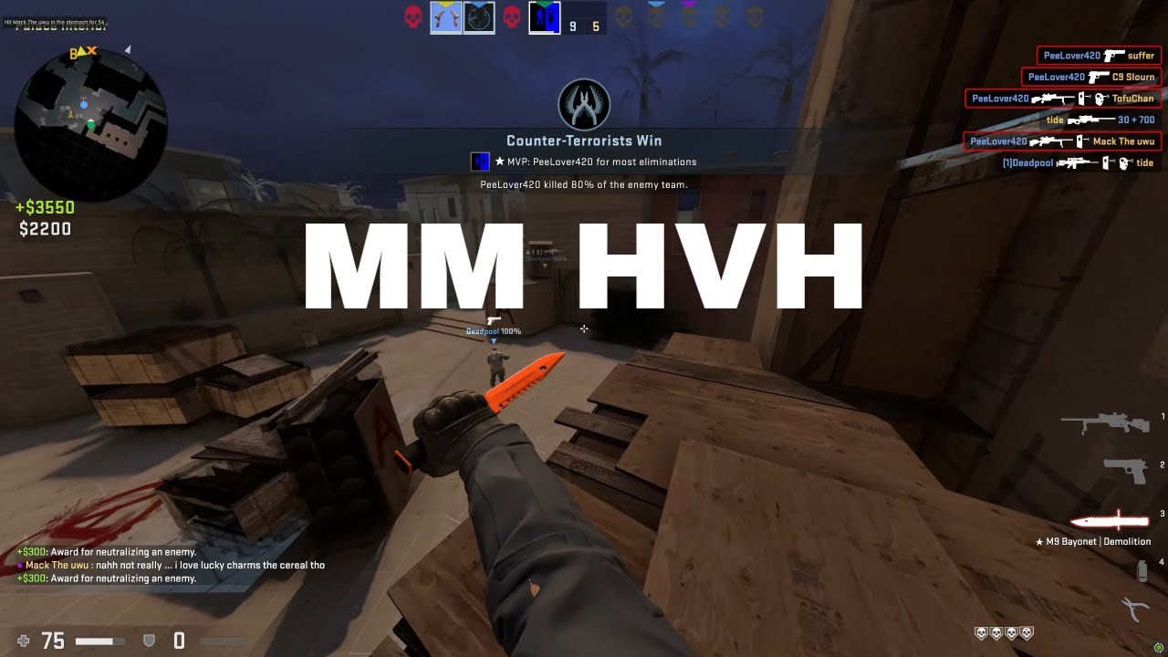 LuckyCharms V4 MM HvH FT Bhop & Deadpool