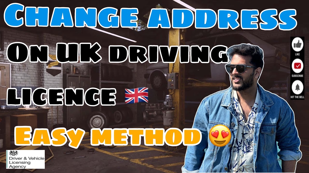 How to Change/ update address in Driving license UK| UK driving test 2024| step by step guidance|