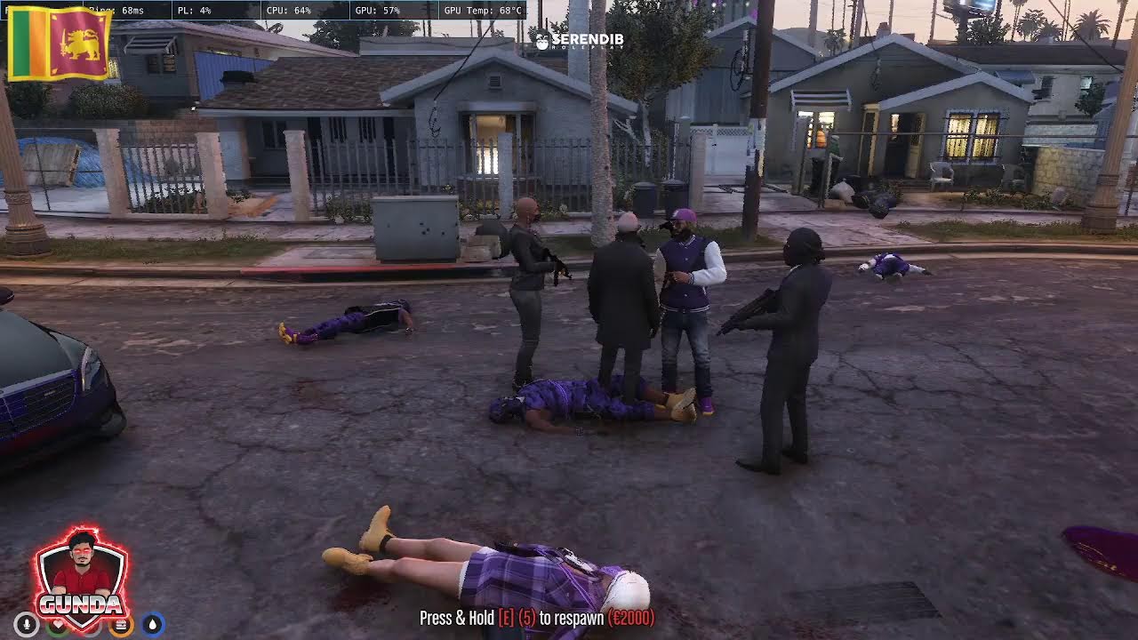 Serandib RP | Ballas Gang | Zetas + Vagos Fail RP