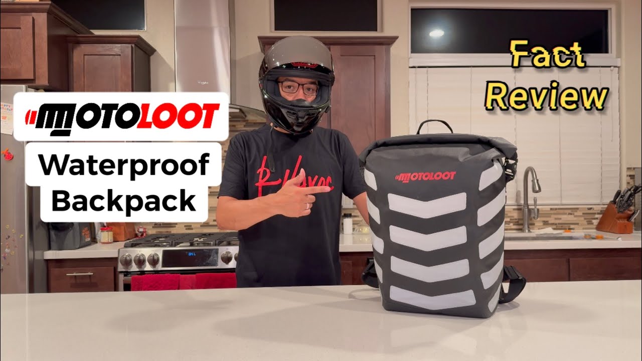 Обзор фактов: водонепроницаемый рюкзак MotoLoot