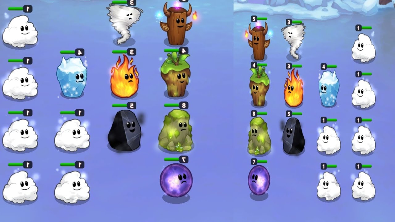 Elemental Merge Game _ Merge Master Eliment Evolution, Eliment Battle