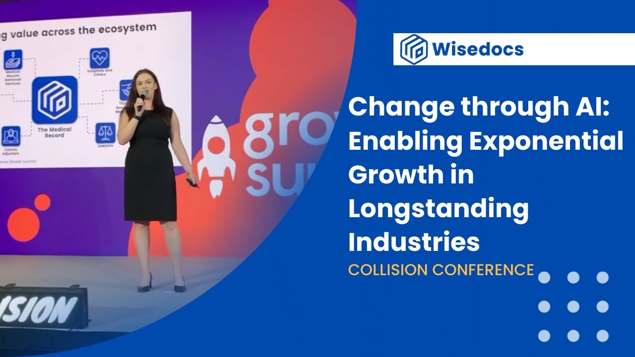 Wisedocs' Jenna Earnshaw - Change through AI: Enabling Exponential Growth in Longstanding Industries
