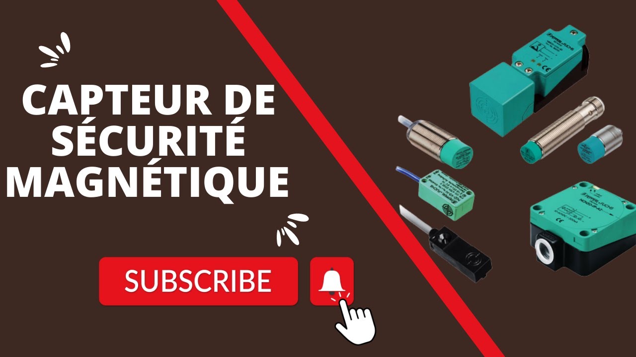 capteur de sécurité magnétique  يالدرجة المغربية