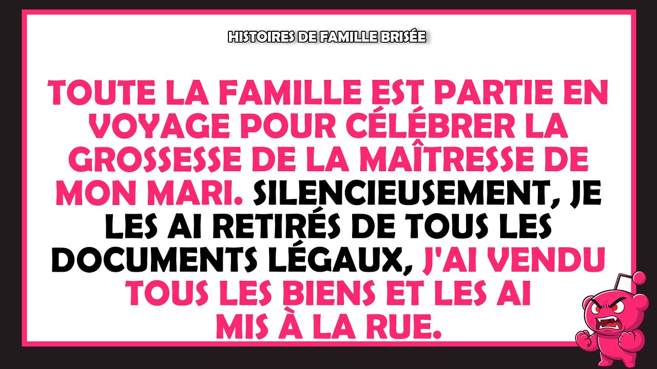 La famille de mon mari a célébré la grossesse de sa maîtresse. Je les ai rayés des registres...
