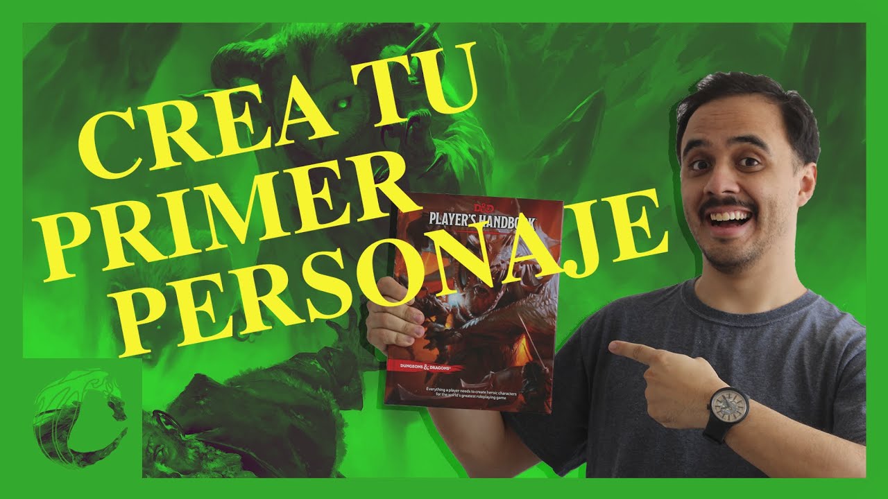 Crea tu primer personaje para Calabozos y Dragones 5e