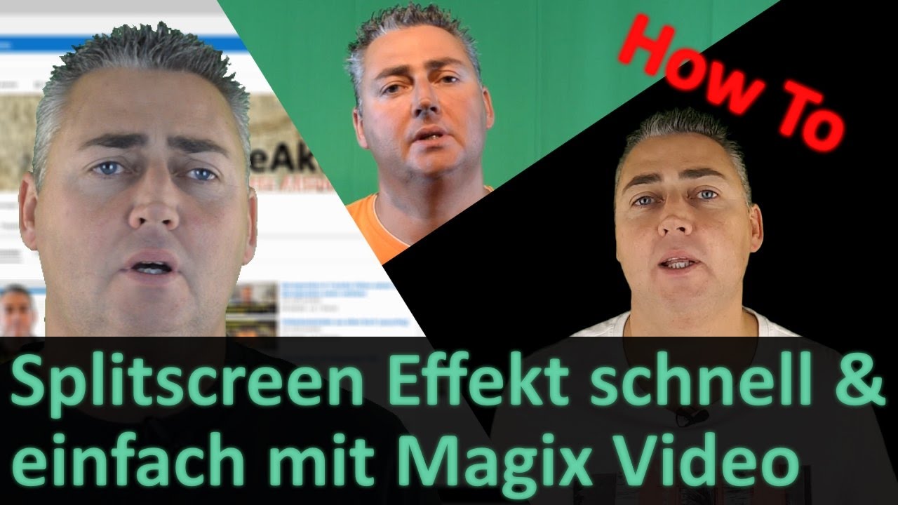 Splitscreen Effekte schnell und einfach mit Magic Video Deluxe | How To