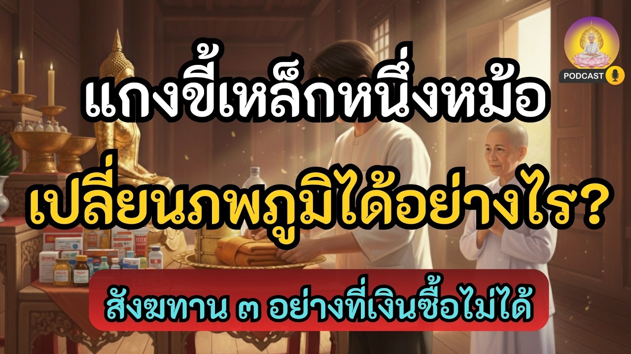 สังฆทาน 3 อย่าง ที่วิญญาณต้องการมากที่สุด ที่หลายคนไม่เคยรู้มาก่อน | สายธาร คุณแม่แสงธรรม