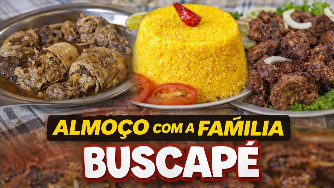 Almoço com a família da minha esposa - Família busca pé 