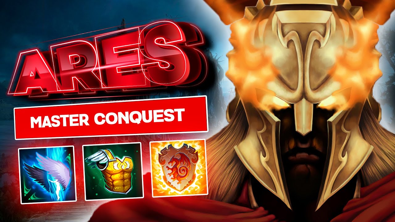ARES SUPPORT - EL COOLDOWN NO ES DAÑO - SMITE Master Conquest