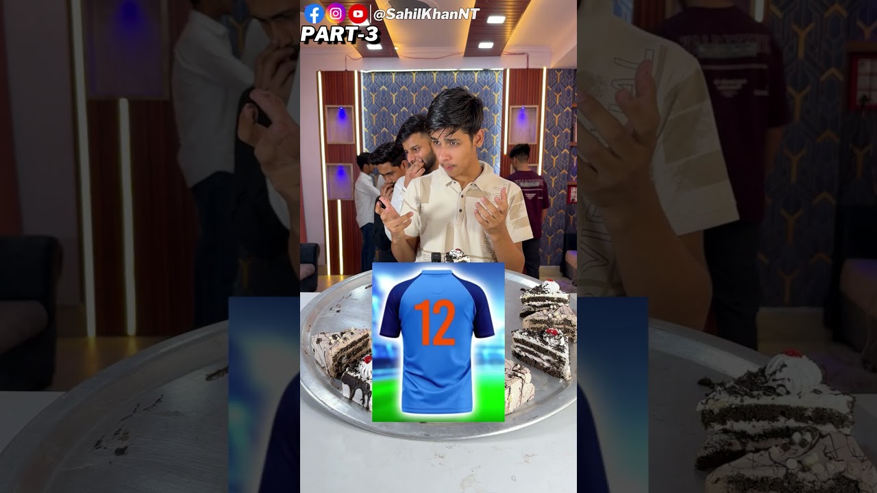 Guess The Cricketers Name By Their Jersey Number 😱 Funny Challenge For Pastries 🍰😂 | Part 3 | #ipl