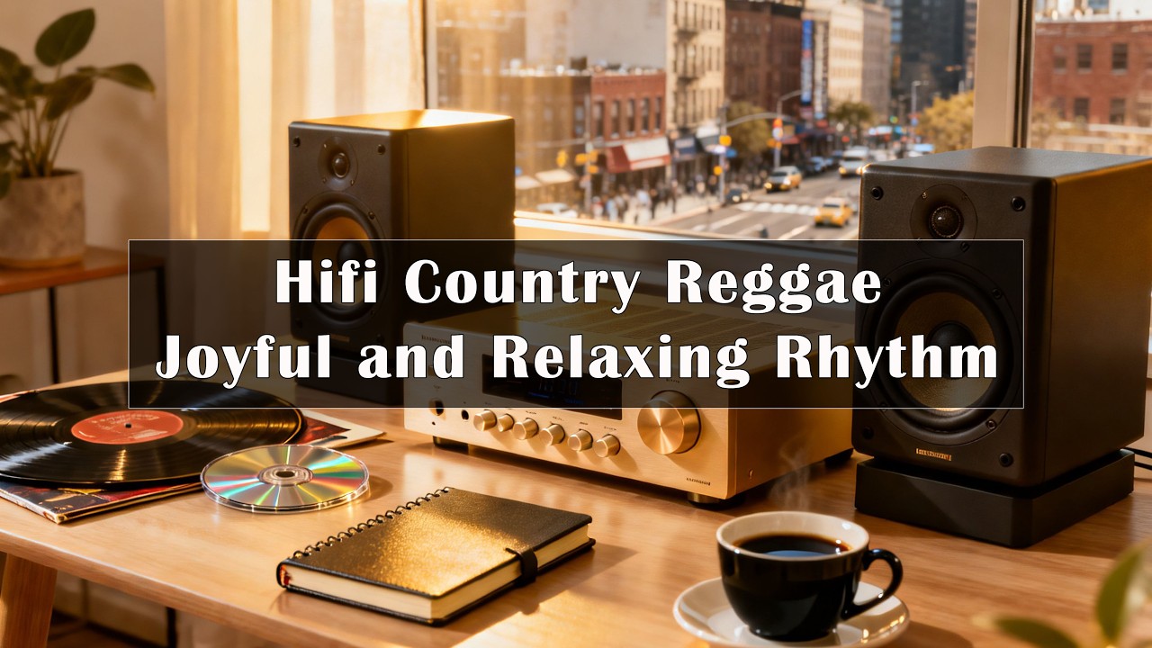 Hifi Country Reggae Fusion, Crystal Sound in Joyful and Relaxing Rhythm.