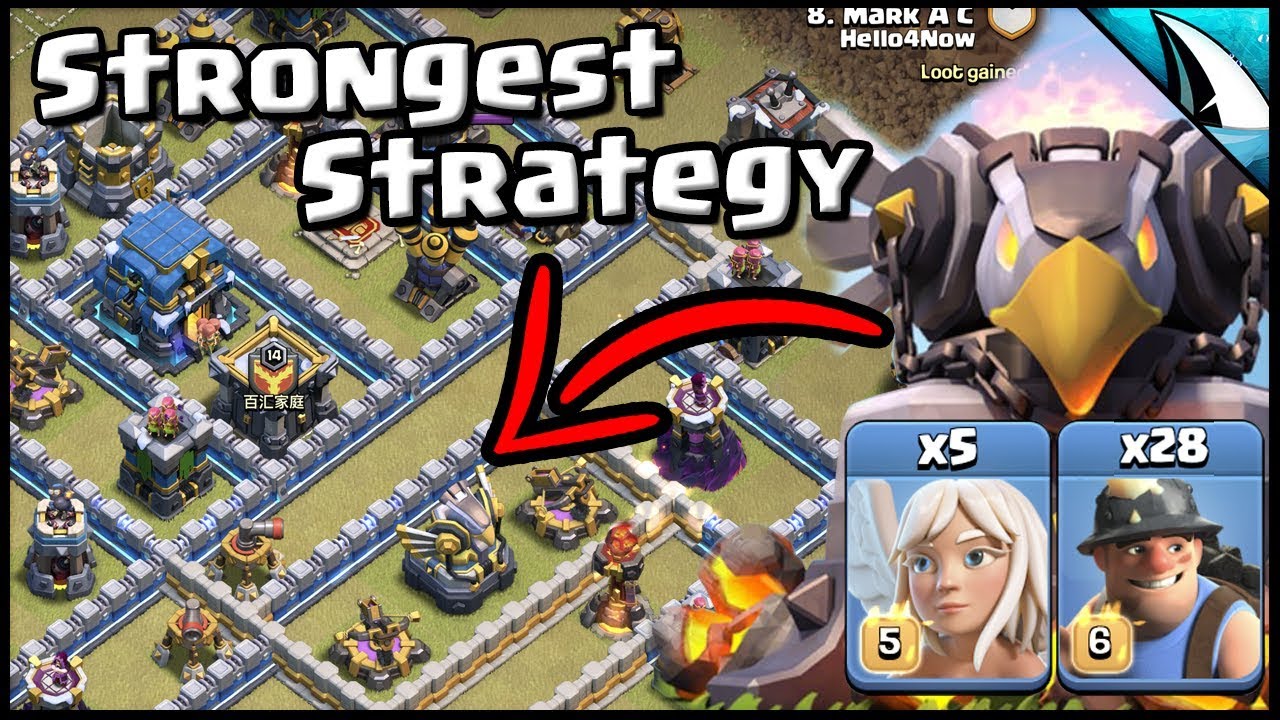 *Strongest Th 12 Attack* Get That Eagle | Clash of Clans