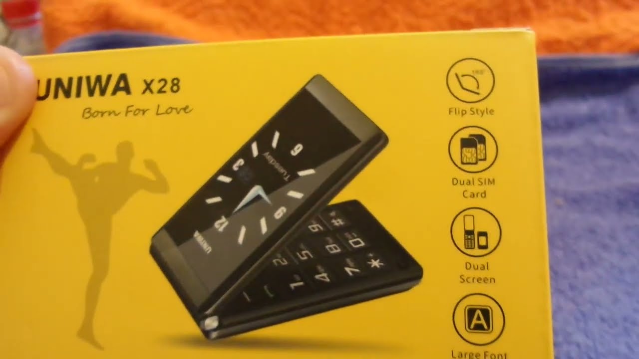 i Телефон розкладний Розкладушка Uniwa Х28 Folding phone 20230807