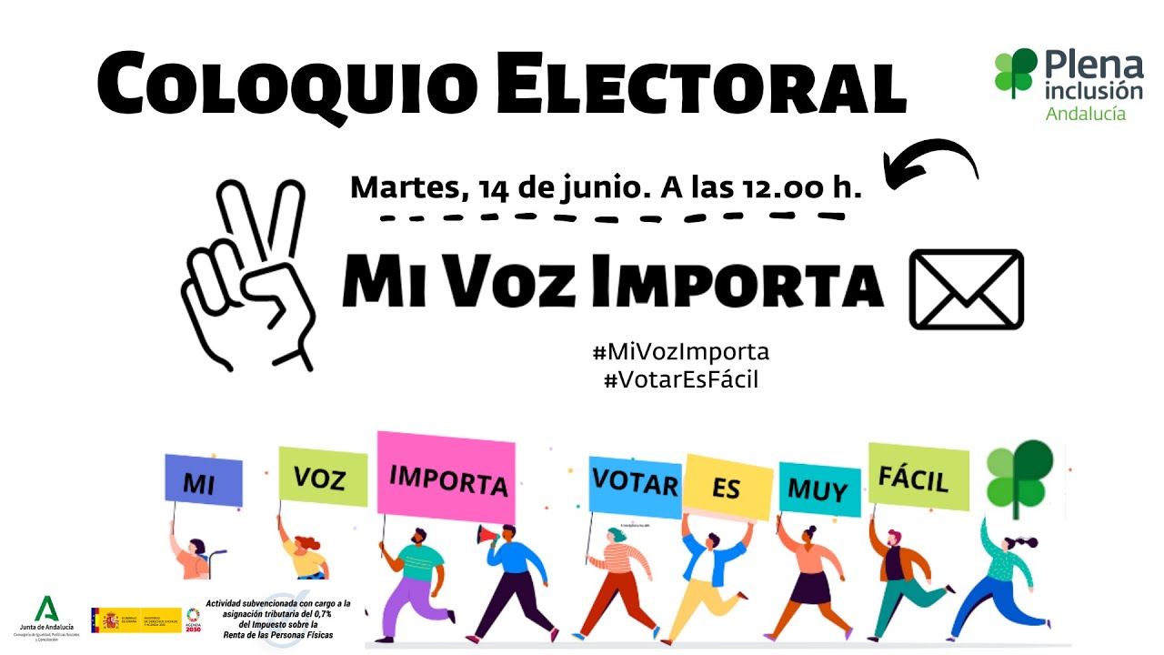 Coloquio Electoral Mi Voz Importa