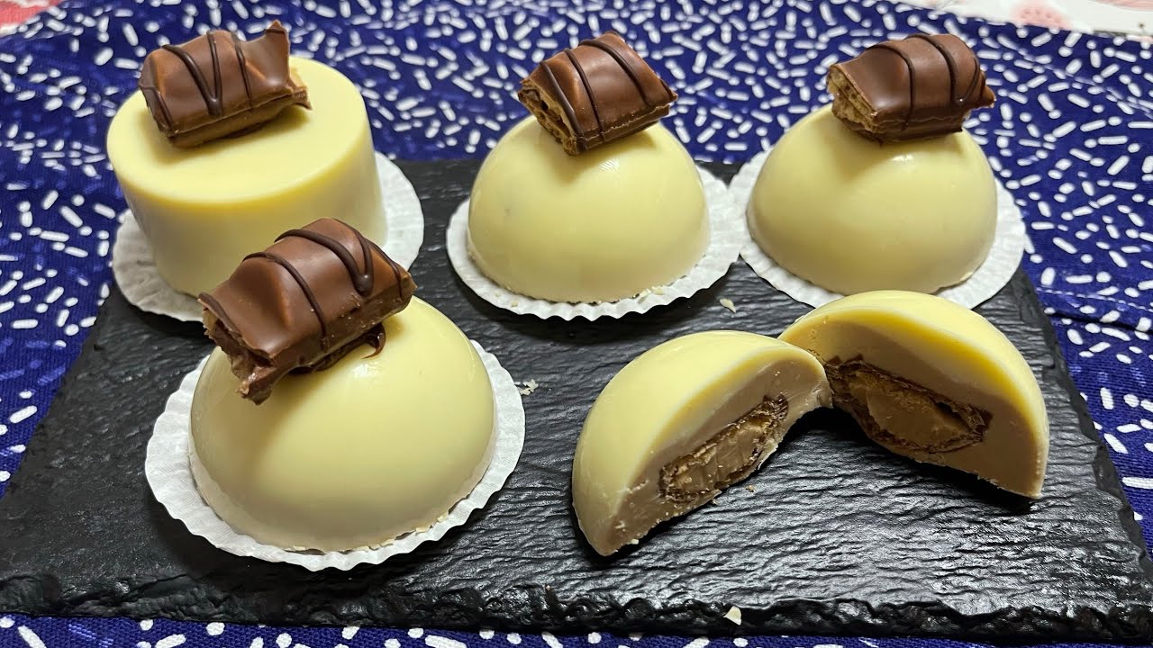 Torrone dei morti- versione kinder bueno- con prova assaggio di papà e baghera 😂😂😂