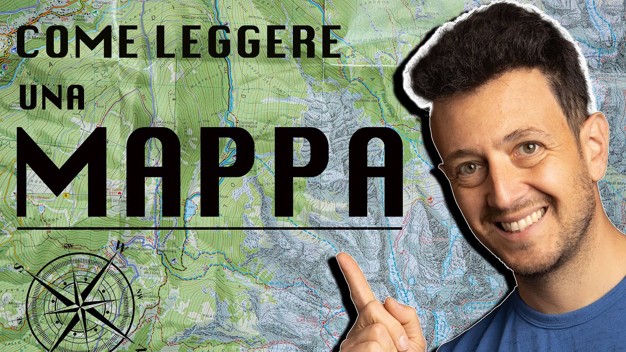 LEGGERE una MAPPA TOPOGRAFICA | 5 cose da sapere 🥾🗺📍