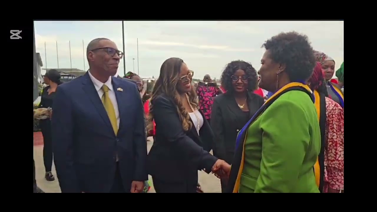 Barbados President visit to Liberia [Dame Sandra Prunella Mason. Part one]
