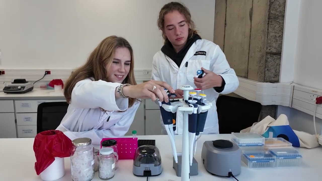 B3 (cubed) project: BlueBiobankBiotech - Student training
