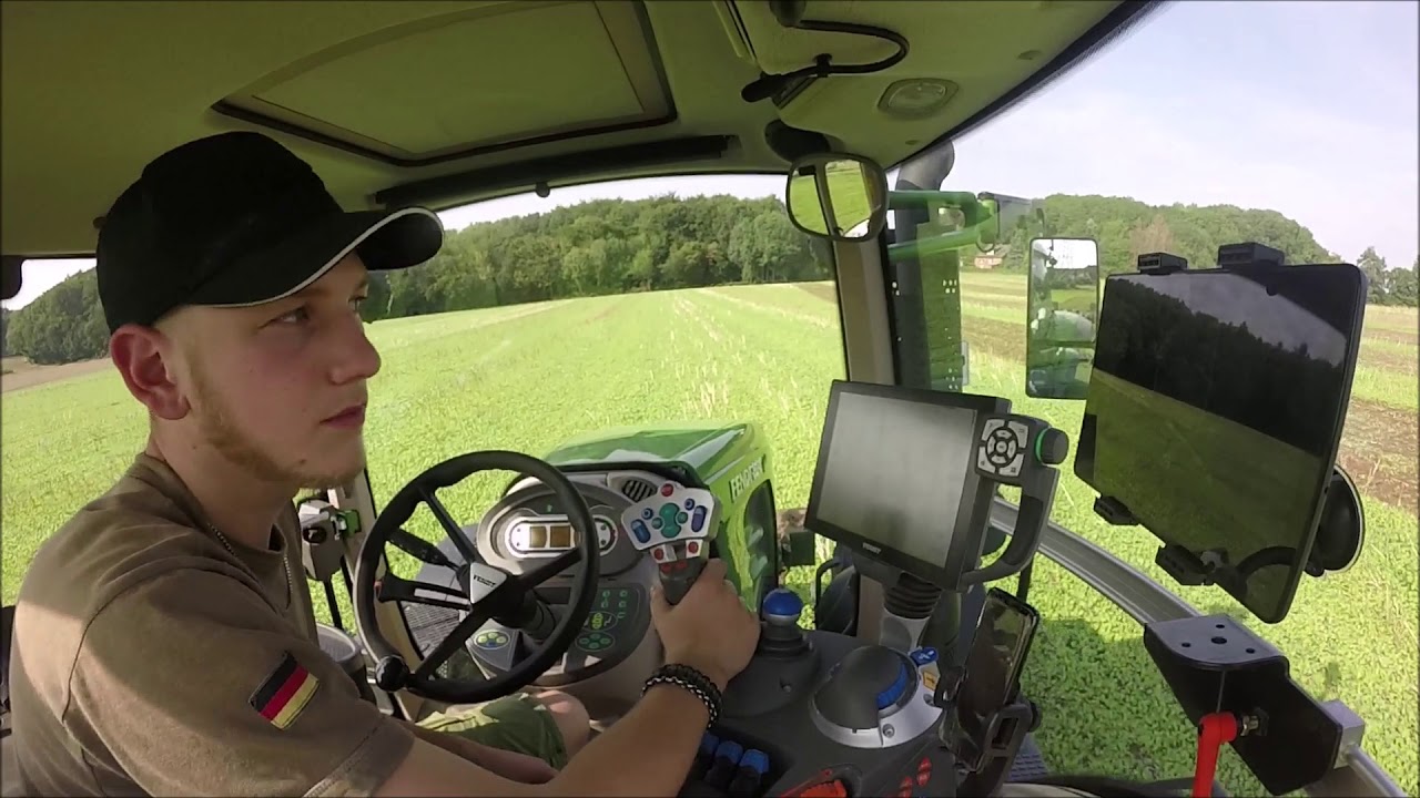 Fendt 828 Vario ProfiPlus mit Köckerling Rebell [GoPro]