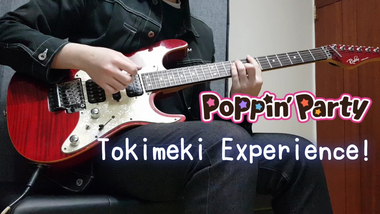Poppin'Party - Tokimeki Experience! (guitar cover) [BanG Dream! season 1 OP]