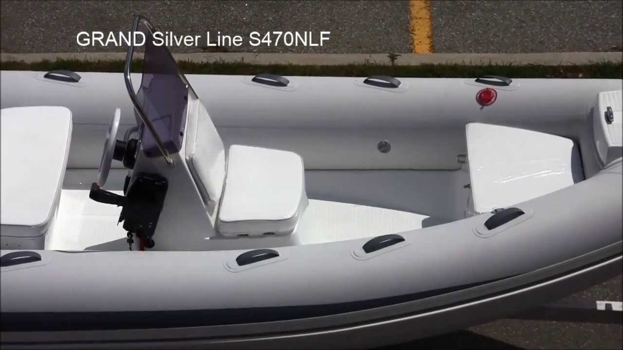 Inflatable boat GRAND Silver Line S470NLF - Features