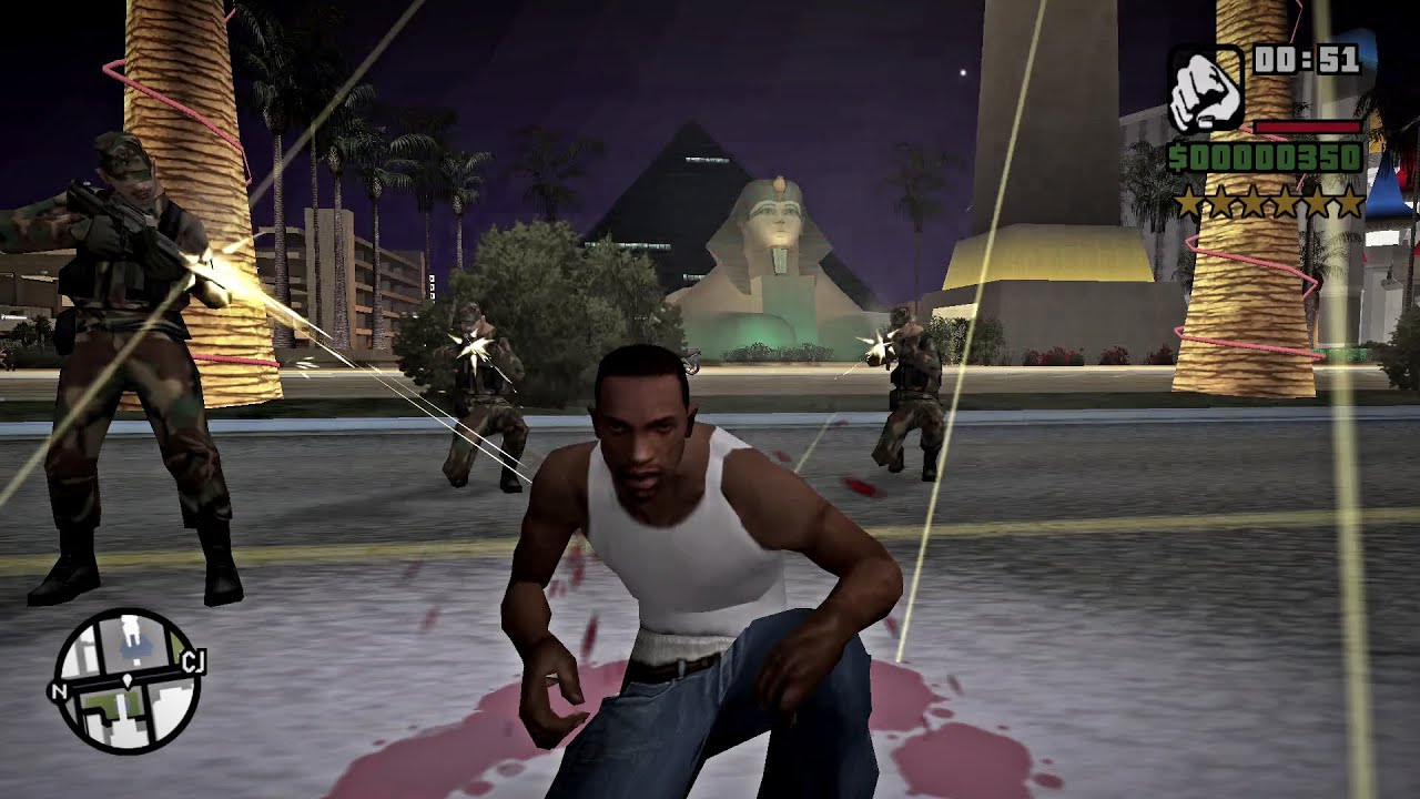 GTA San Andreas 100% 6 Wanted Stars Full Game (2025)